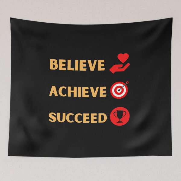 Item preview, Believe Achieve Succeed designed and sold by BhavyaBathla.