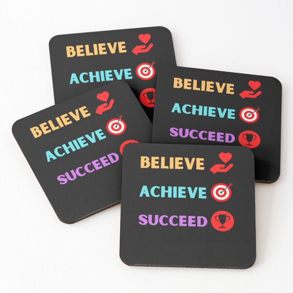 Item preview, Believe Achieve Succeed designed and sold by BhavyaBathla.