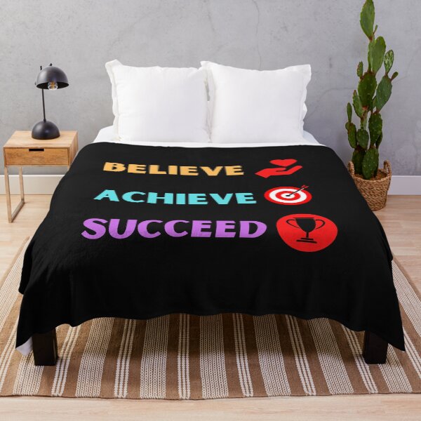 Item preview, Believe Achieve Succeed designed and sold by BhavyaBathla.