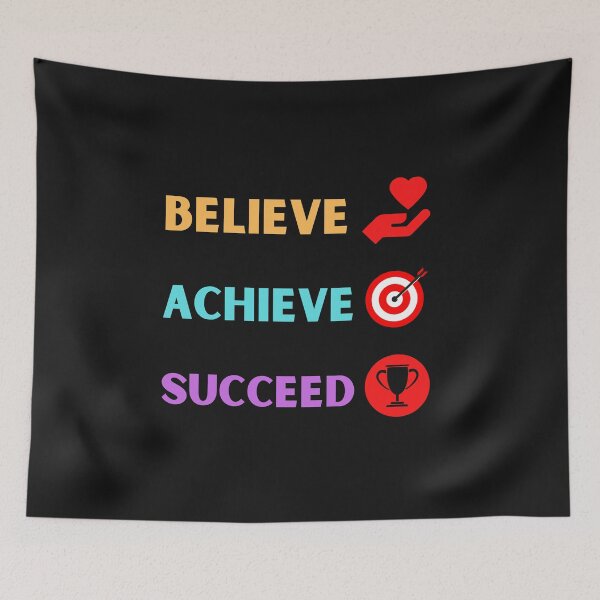 Item preview, Believe Achieve Succeed designed and sold by BhavyaBathla.