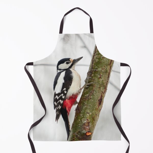 Item preview, That a bit unsure feeling. Great spotted woodpecker designed and sold by Jouko Lehto Photography.