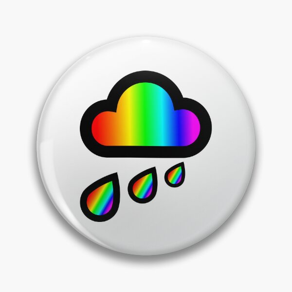 Item preview, Rainbow rain cloud designed and sold by EmbarrassingDad.