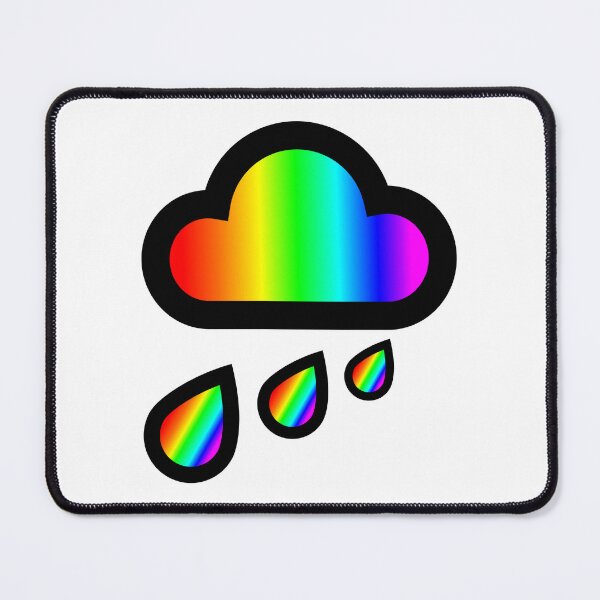 Item preview, Rainbow rain cloud designed and sold by EmbarrassingDad.
