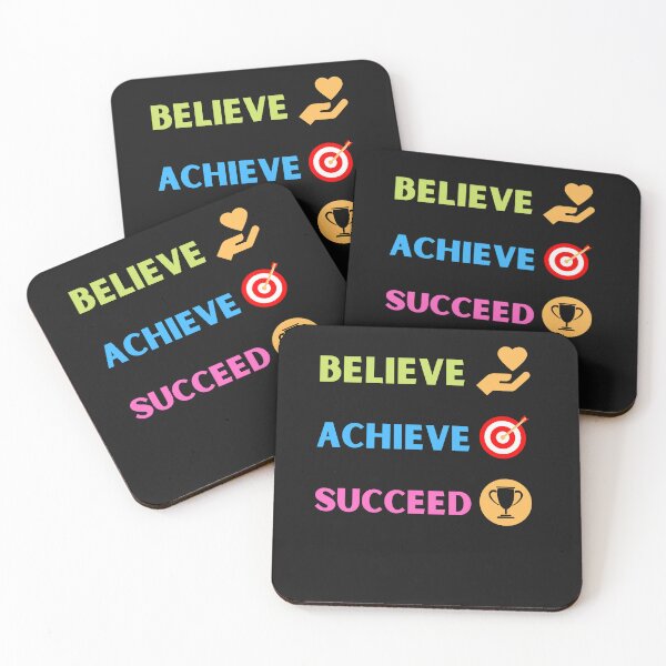 Item preview, Believe Achieve Succeed designed and sold by BhavyaBathla.