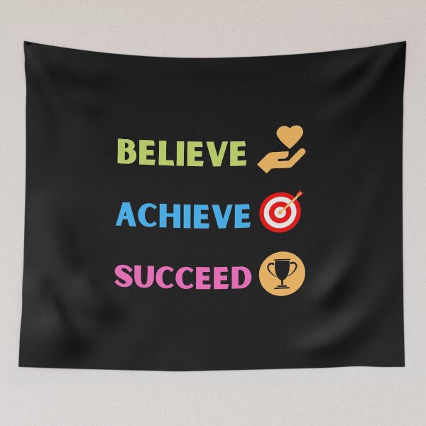 Item preview, Believe Achieve Succeed designed and sold by BhavyaBathla.