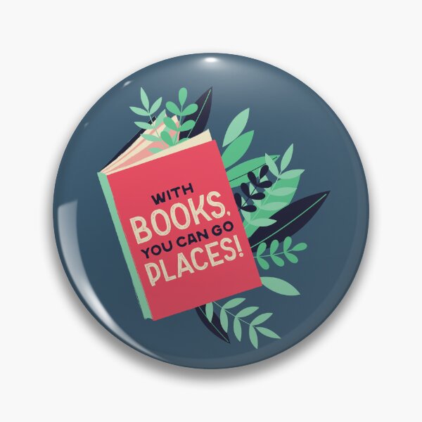 Item preview, With Books You Can Go Places designed and sold by Muhashii Mu.