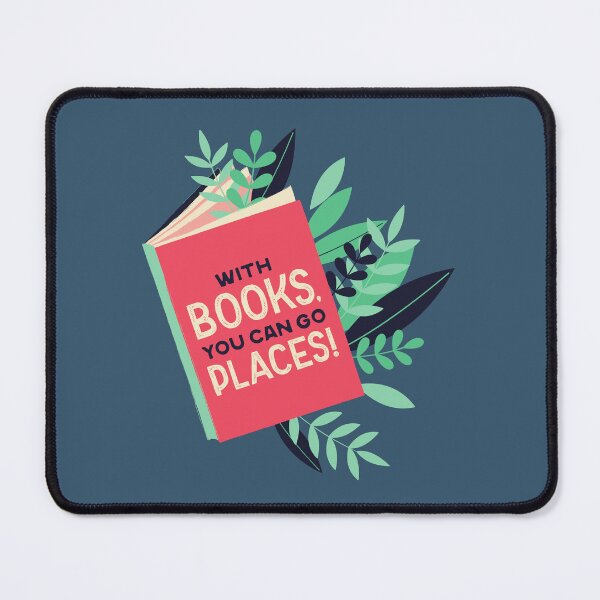 Item preview, With Books You Can Go Places designed and sold by Muhashii Mu.