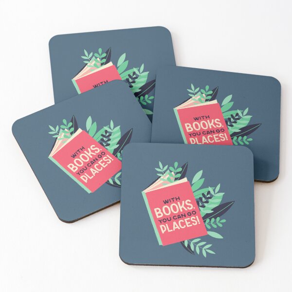 Item preview, With Books You Can Go Places designed and sold by Muhashii Mu.