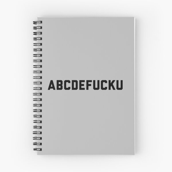 Item preview, ABCDEFUCKU designed and sold by bawdy.