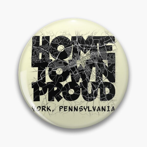 Item preview, Home Town Proud, York, PA (BLACK) designed and sold by CRHPOD20.