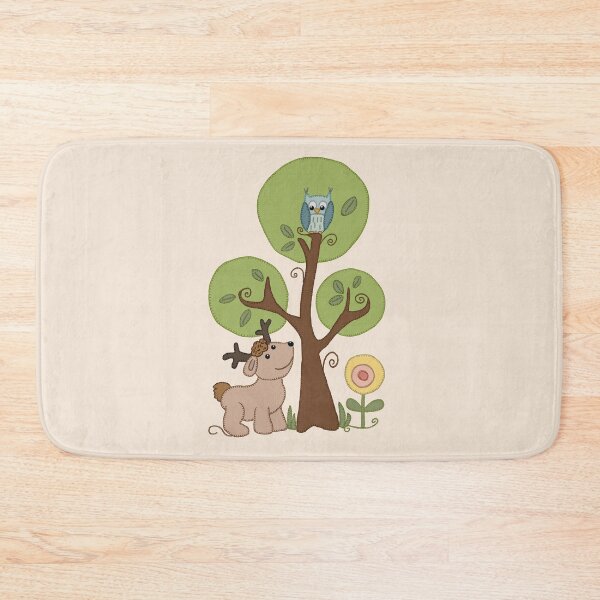 Item preview, Deer and owl designed and sold by Blumchen.