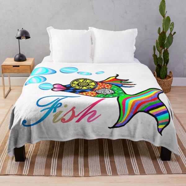 Artikelvorschau, Bunte Fische entworfen und verkauft von Shirley cute art .