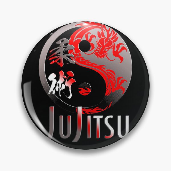 Item preview, JuJitsu Red Dragon - Martial Arts Budo Design designed and sold by Zanshin-Art.