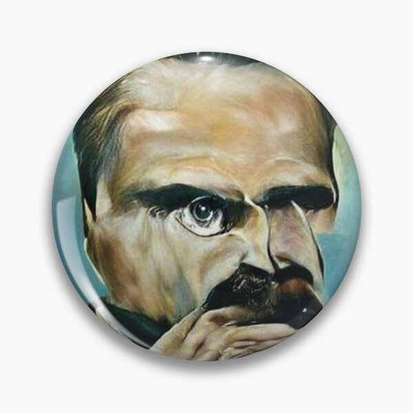 Item preview, AI generated image: Friedrich Nietzsche, oil on canvas designed and sold by Mmark94.