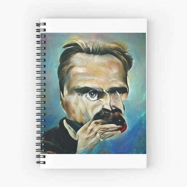 Item preview, AI generated image: Friedrich Nietzsche, oil on canvas designed and sold by Mmark94.