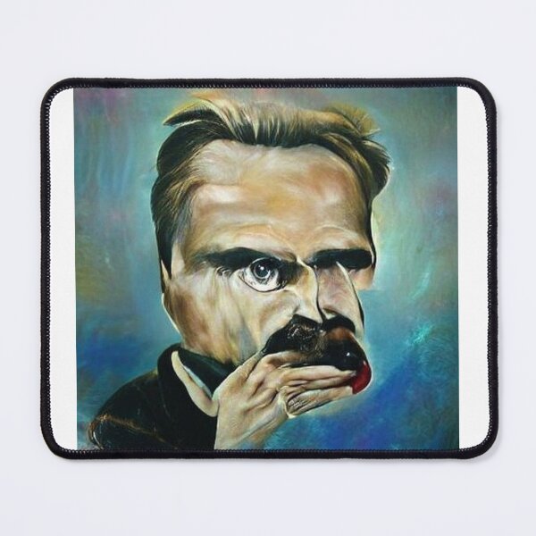 Item preview, AI generated image: Friedrich Nietzsche, oil on canvas designed and sold by Mmark94.