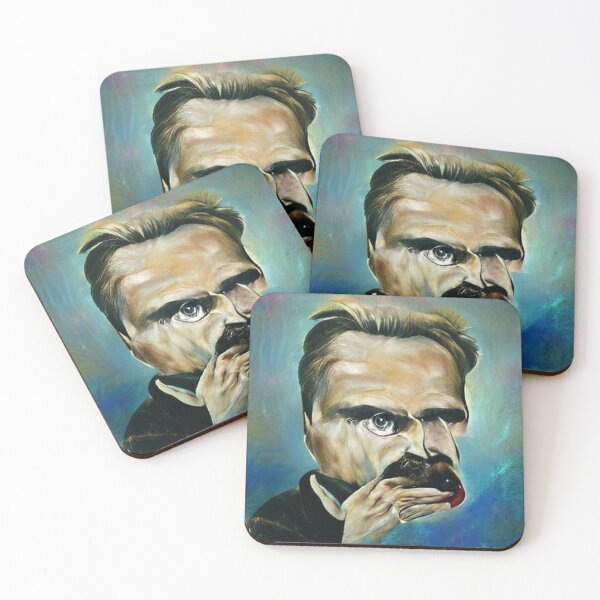 Item preview, AI generated image: Friedrich Nietzsche, oil on canvas designed and sold by Mmark94.