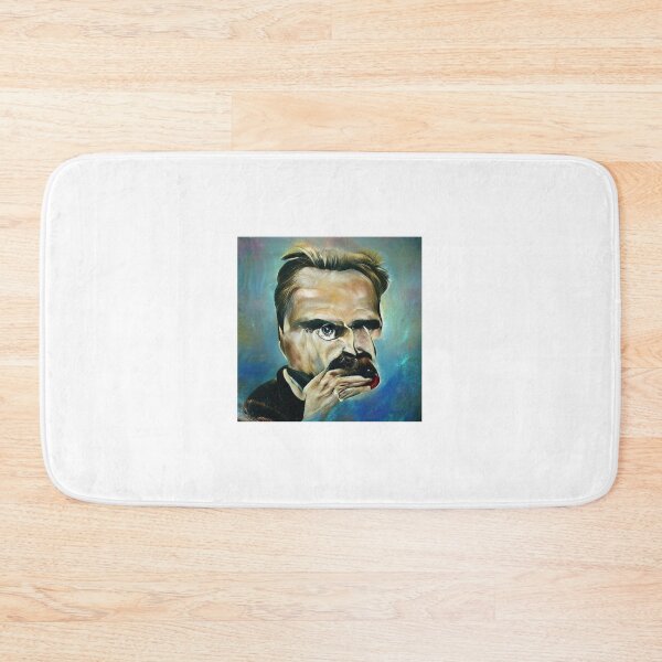 Item preview, AI generated image: Friedrich Nietzsche, oil on canvas designed and sold by Mmark94.