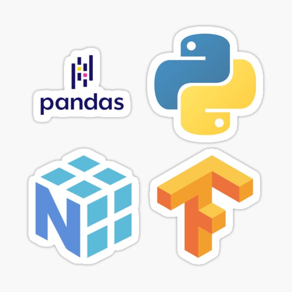 Pack de logo Python Developer 2 Sticker