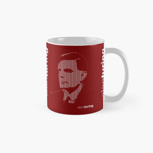 Item preview, Alan Turing typographic poster designed and sold by CMYKStudio.