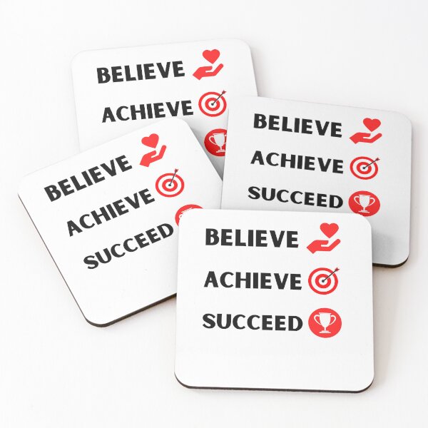 Item preview, Believe Achieve Succeed designed and sold by BhavyaBathla.
