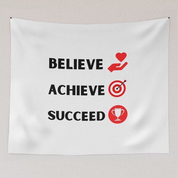 Item preview, Believe Achieve Succeed designed and sold by BhavyaBathla.