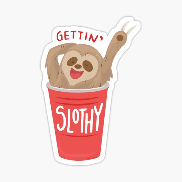 Artikel-Vorschau von Getting Slothy, designt und verkauft von Heather  Leech.