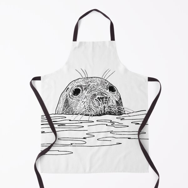 Item preview, Christmas gifts for seal fans - hand drawn by artist designed and sold by schandorffdk.
