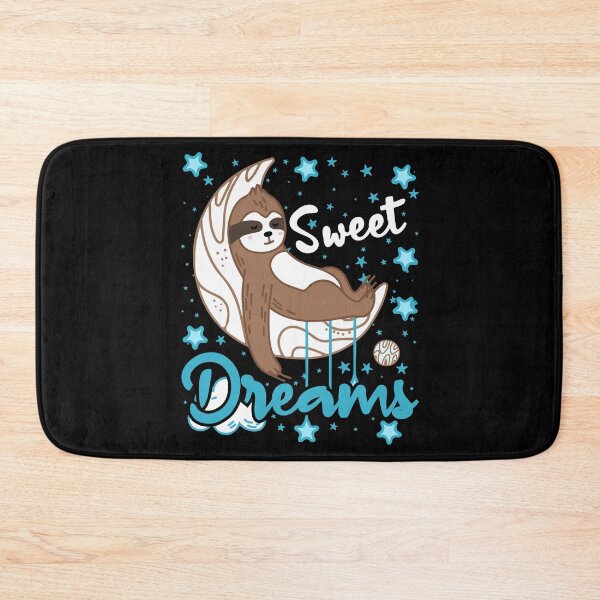 Item preview, sweet dreams sloth-funny animals typography designed and sold by Hartics.