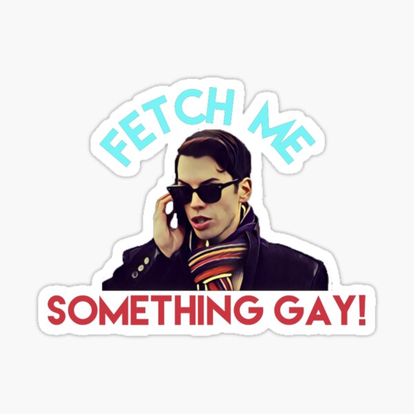 Felix Dawkins // Orphan Black // Fetch Me Something Gay! Sticker