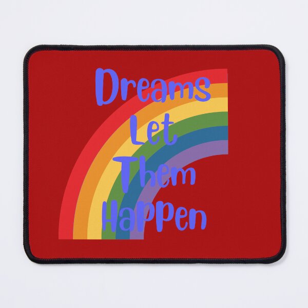 Item preview, Copy of Dreams Let Them Happen Rainbow Sticker designed and sold by Willyboy16.