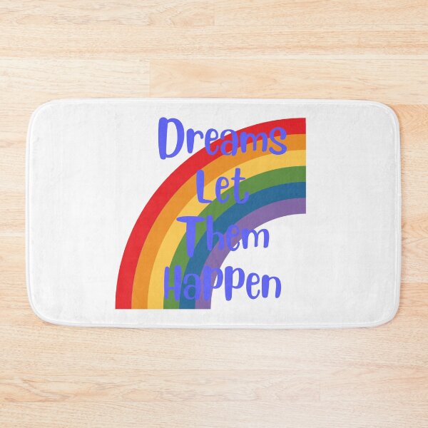 Item preview, Copy of Dreams Let Them Happen Rainbow Sticker designed and sold by Willyboy16.