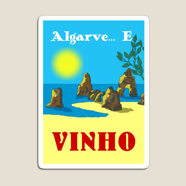 Artikel-Vorschau von Algarve und Wein. Vintage Mosaik-Illustration, designt und verkauft von AngeloDeVal.
