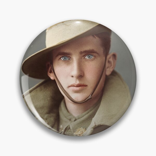 Item preview, Unidentified Australian soldier - WW1, 1916 (My Colourisation) designed and sold by Wesley de Mezieres.