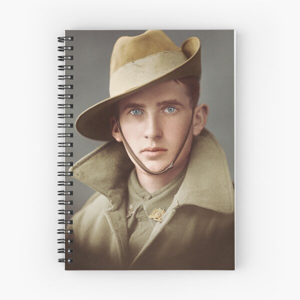 Item preview, Unidentified Australian soldier - WW1, 1916 (My Colourisation) designed and sold by Wesley de Mezieres.