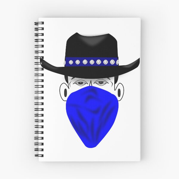 Item preview, Cowboy with a bandanna and a black hat, typically associated with being a bandit designed and sold by greengoodnich.