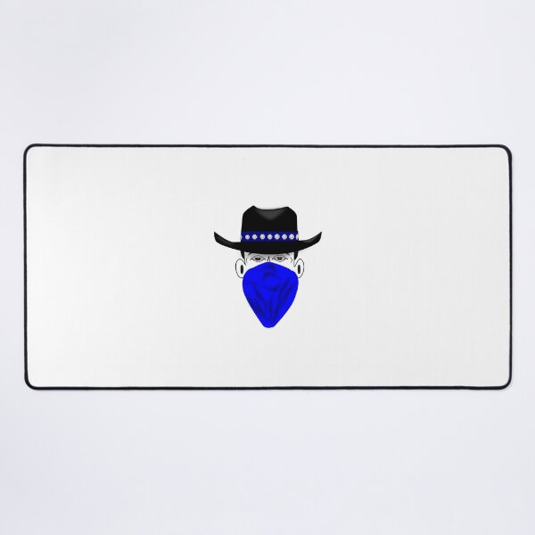 Item preview, Cowboy with a bandanna and a black hat, typically associated with being a bandit designed and sold by greengoodnich.