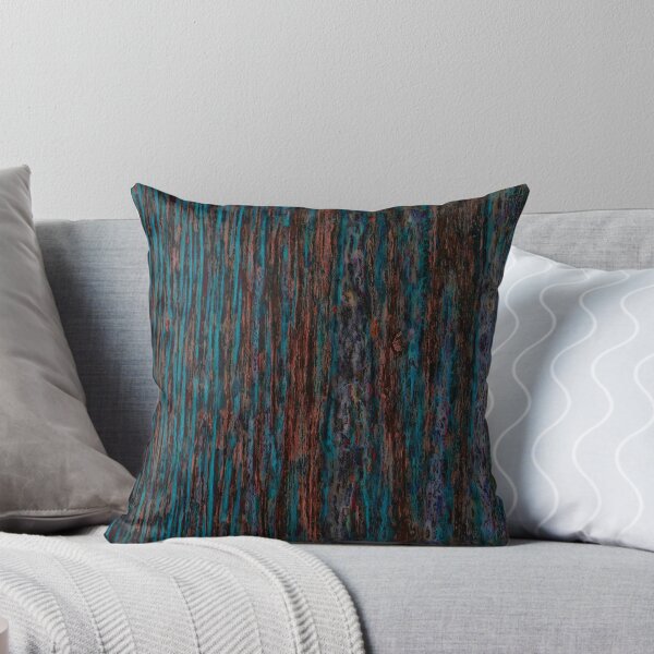 Item preview, Line pattern in various colors of teal, blue, brown and purple designed and sold by ReachForArt.