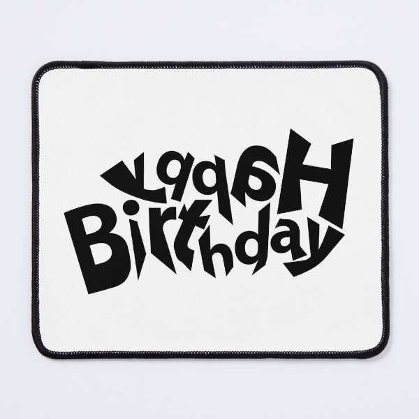 Artikelvorschau, Schwarz gefärbter Happy Birthday-Schriftzug isoliert auf weißem Hintergrund, Design für Poster, Grußkarte, Banner, Einladung, Vektorillustration Happy Birthday-Typografie entworfen und verkauft von SuvethaSukumar.