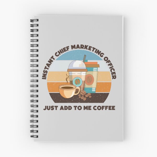 Item preview, Instant chief marketing officer just add to me coffee, dark text,  funny coffee lovers chief marketing officer job, marketing department designed and sold by SGS-.