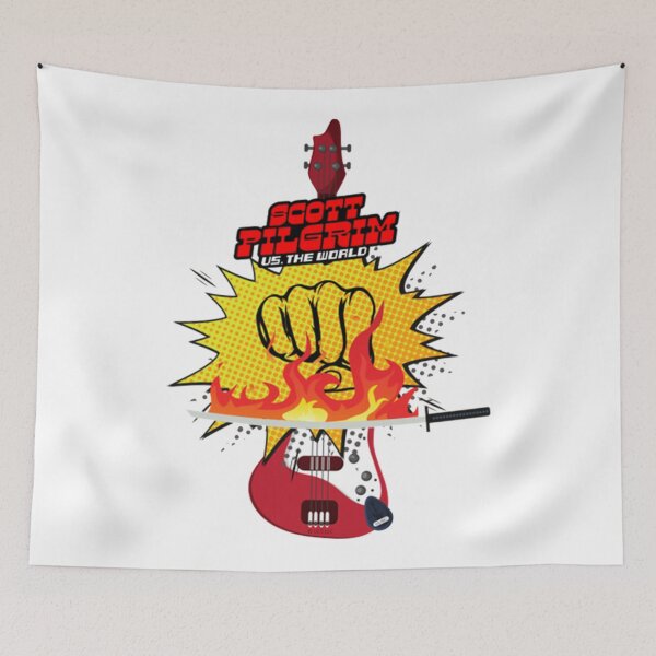 Item preview, Colorful Scott Pilgrim Vs The World Comic Book designed and sold by VaberXare.