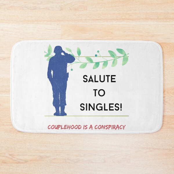 Item preview, Salute to Singles (2) - Couplehood Is A Conspiracy designed and sold by CosmicStory.