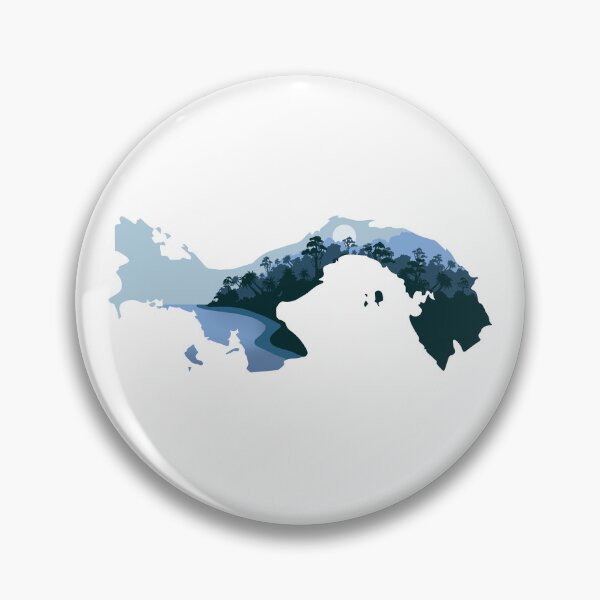 Item preview, panama map and landscape designed and sold by landscapeworlds.