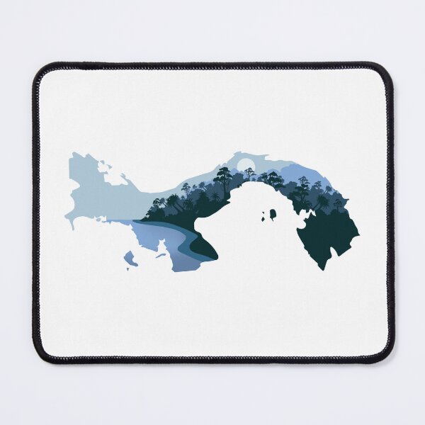 Item preview, panama map and landscape designed and sold by landscapeworlds.