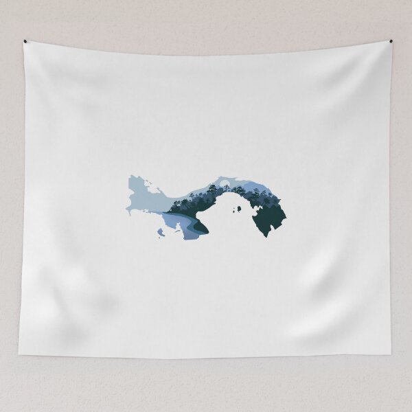 Item preview, panama map and landscape designed and sold by landscapeworlds.