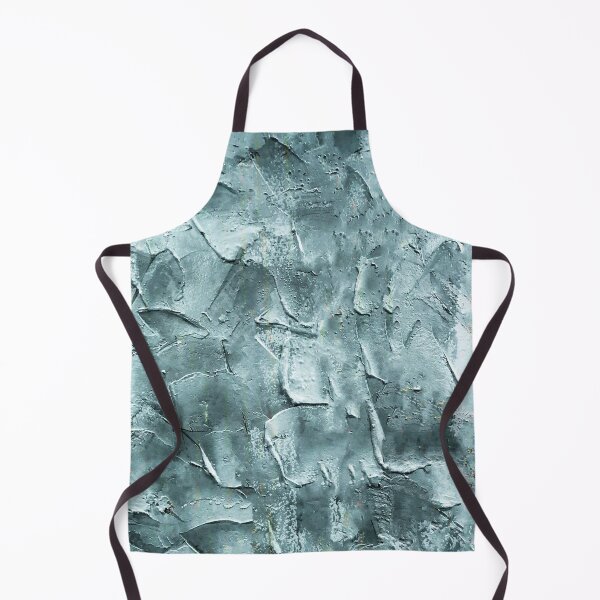 Item preview, Cement plaster pattern in modern sea green color designed and sold by ReachForArt.