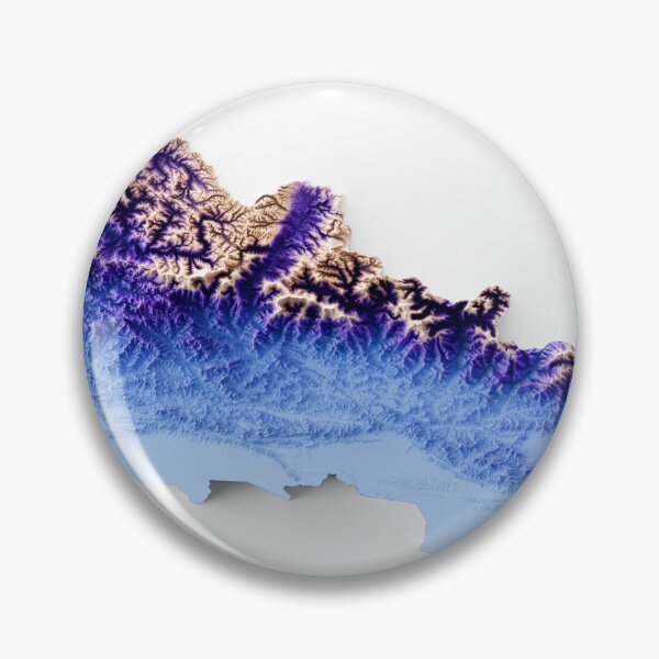 Item preview, Shaded relief map of Nepal designed and sold by joewdavies.