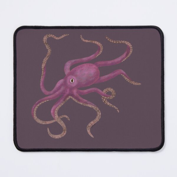Item preview, Purple octopus, swimming through the ocean designed and sold by PauwieArtStudio.