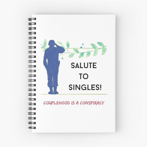 Item preview, Salute to Singles (2) - Couplehood Is A Conspiracy designed and sold by CosmicStory.