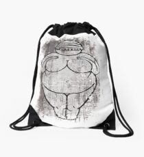 Venus of Willendorf Drawstring Bag